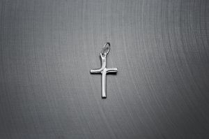 Ezüst medál kereszt 17 - Ezüst medál