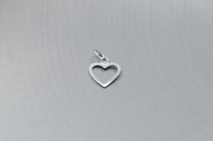 Ezüst medál szív keret - Ezüst medál