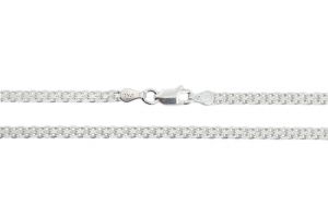 Ezüst nyaklánc Bismarck 3mm - Valentin-napi ajándékok